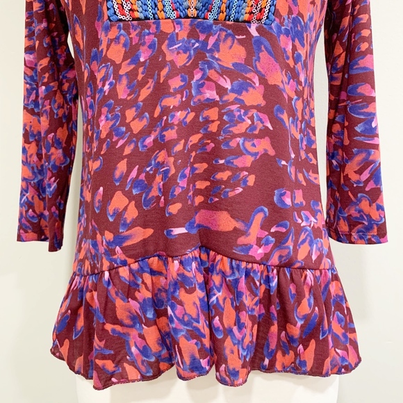 A Common Thread Anthropologie Embroidered Top. XS. - Picture 5 of 7